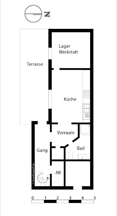 Planskizze UG