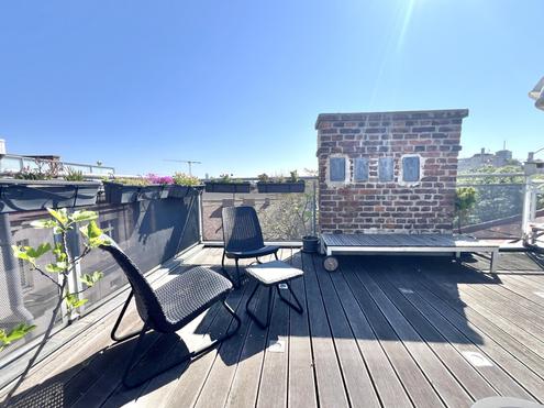 360° TOUR // DACHTERRASSENWOHNUNG im SERVITENVIERTEL // ROOF TOP APARTMENT in "SERVITEN QUARTER"