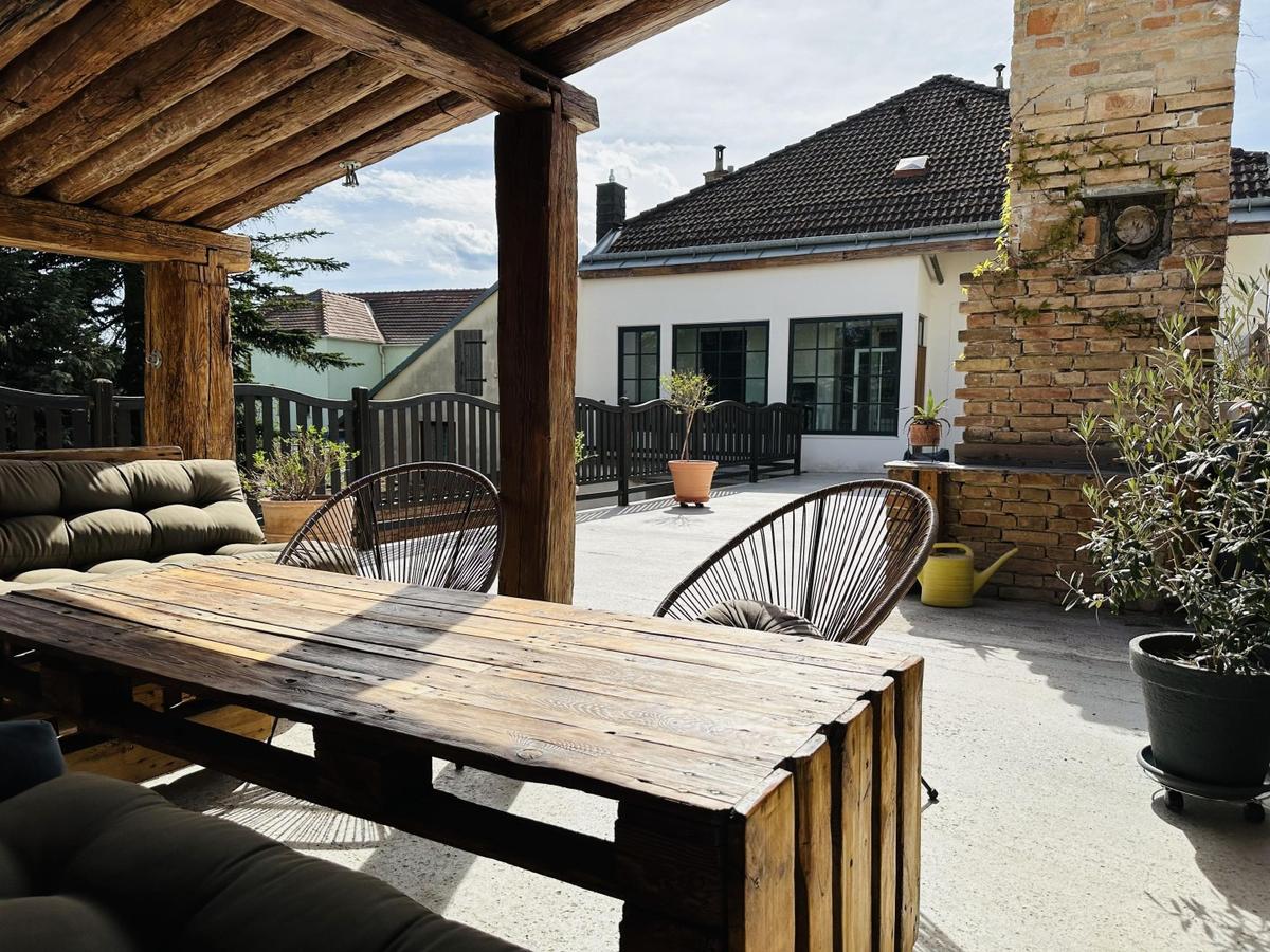 Dachterrasse mit Chill-out-Lounge