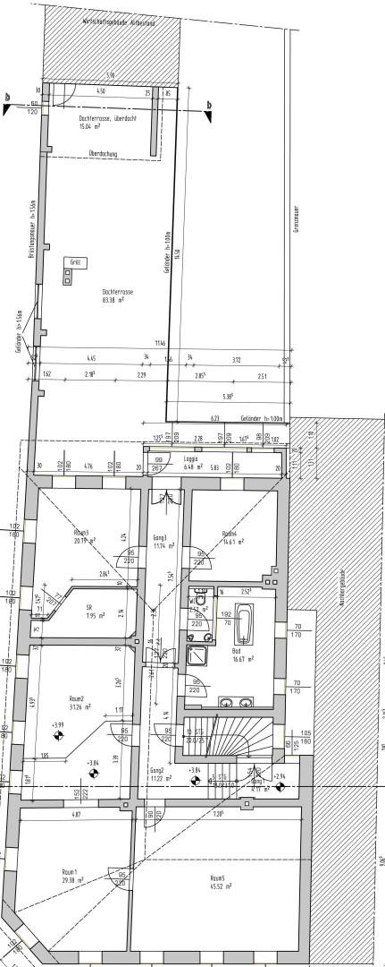 Grundriss Obergescho