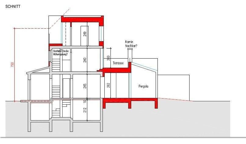 16 Plan Haus Schnitt 1210