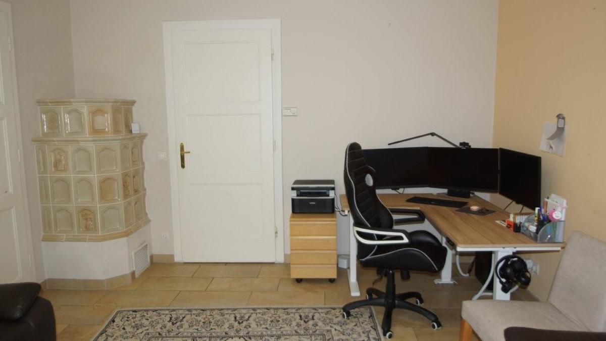 6 Home Office mit Kamin