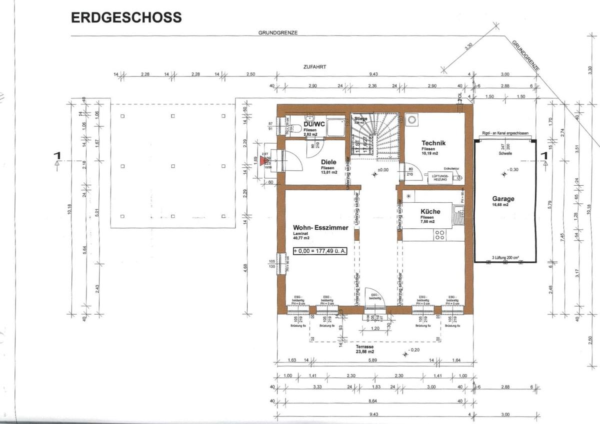 17.  Einfamilienhaus 2202 Enzersfeld - EG