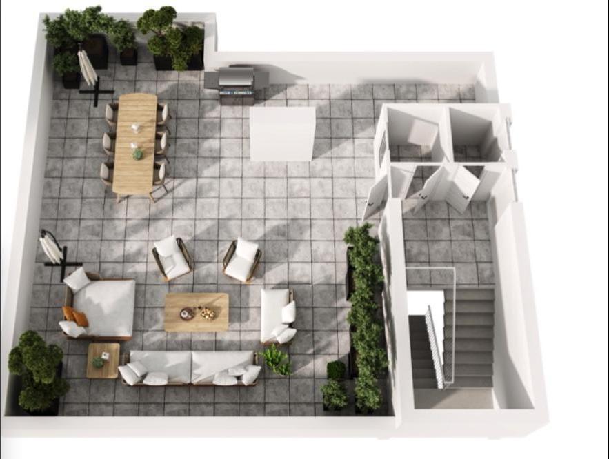 Randering Terrasse
