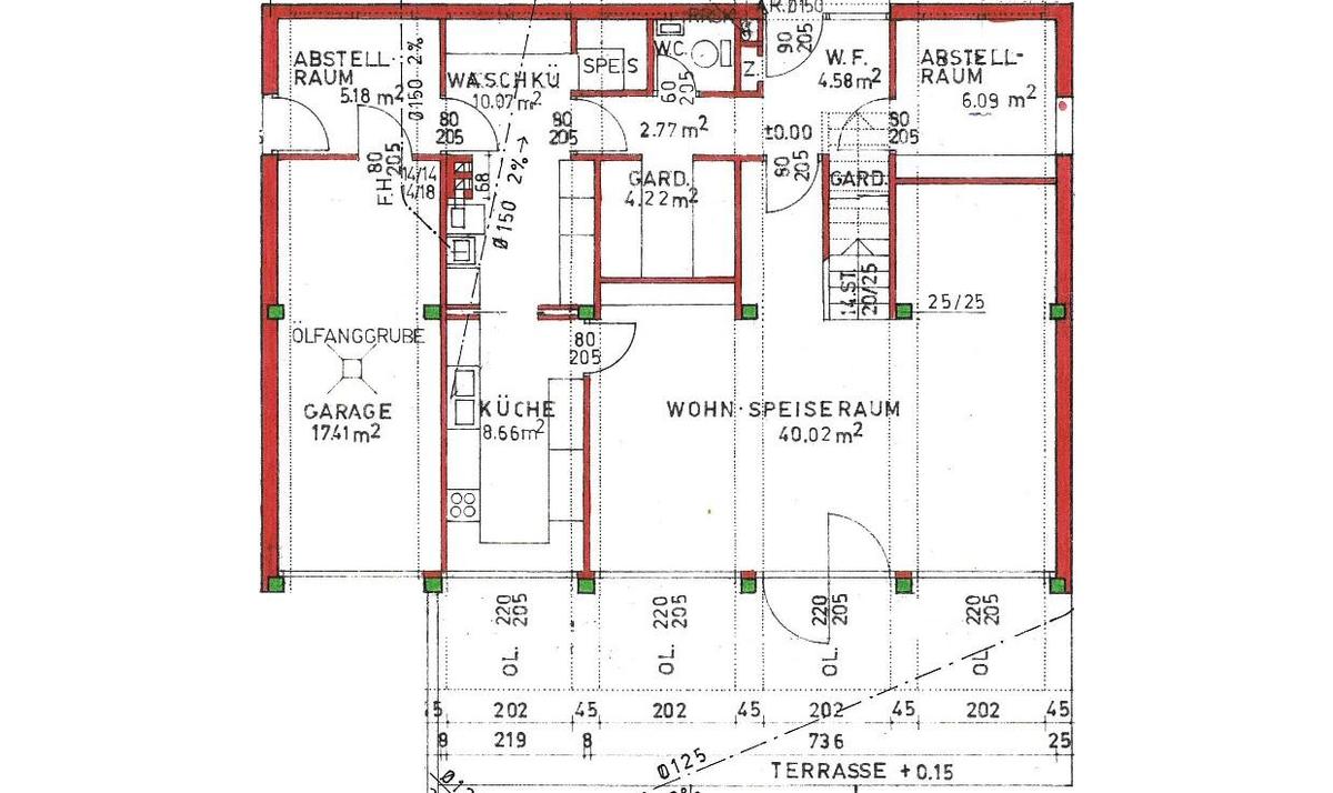 21. Einfamilienhaus 1210 Wien - Grundriss EG