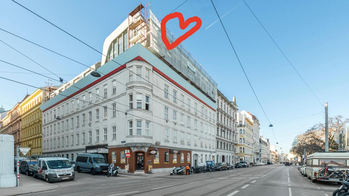 Spitalgasse mit Herz