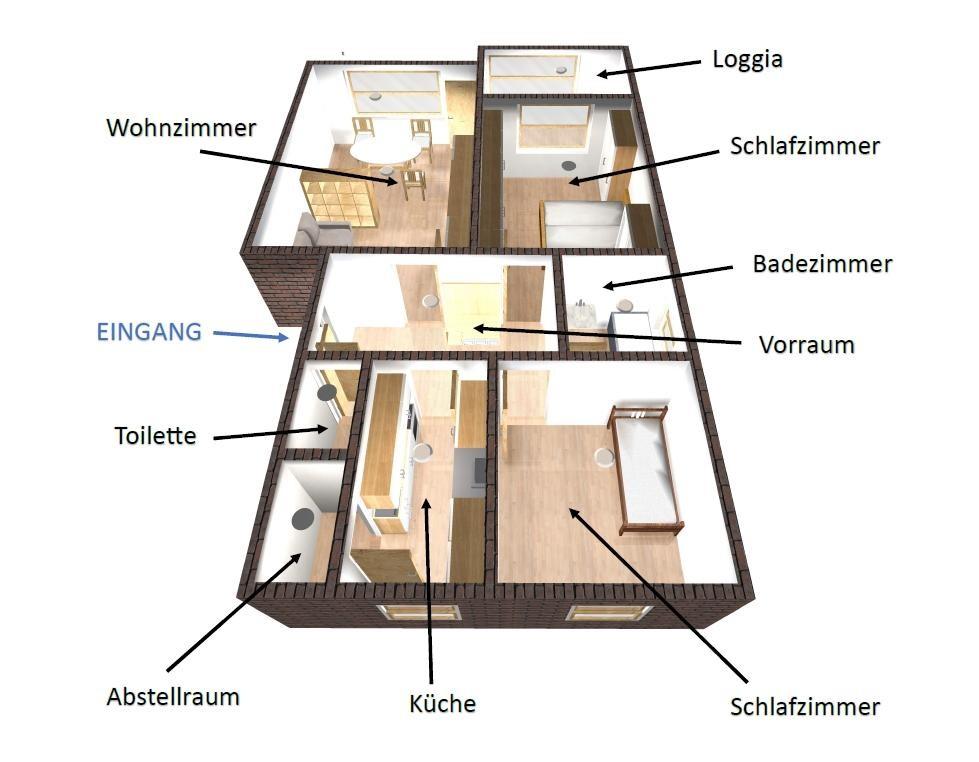 Grundriss Skizze