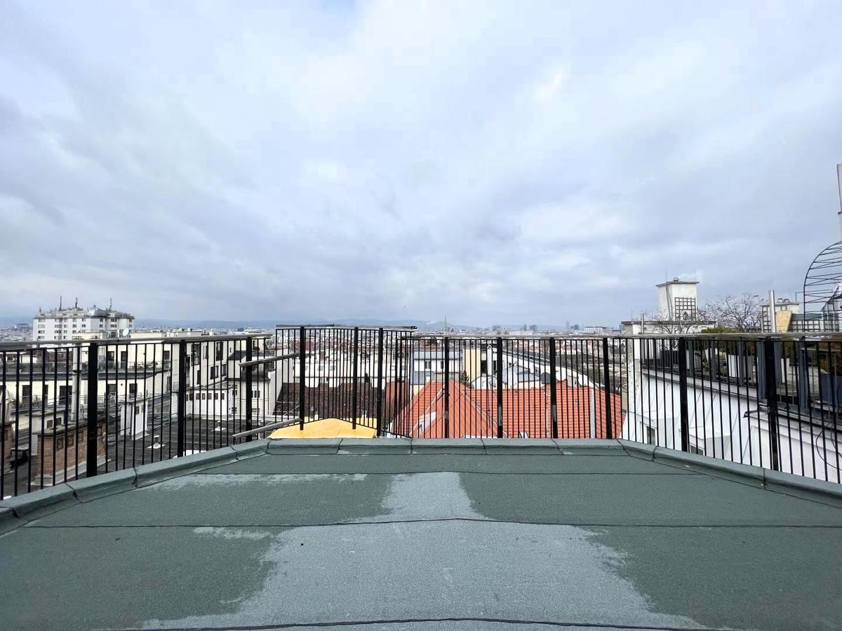 Dachterrasse mit Wienblick