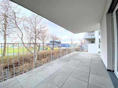 Sensationelle 16m² Terrasse! Neubauwohnung in der Koloniestraße!