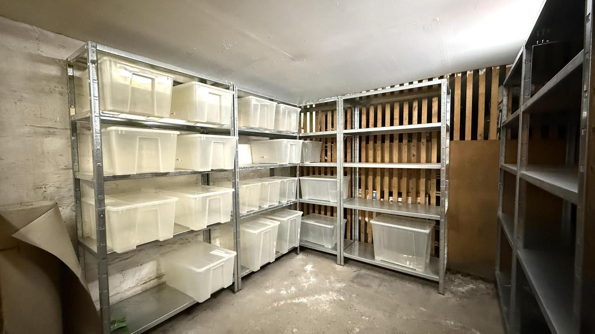 Einlagerungsraum im Keller
