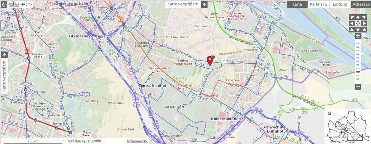Lageplan mit ffis