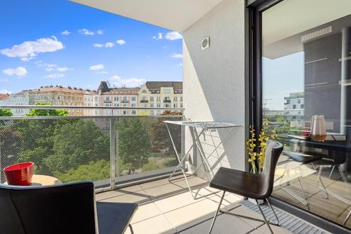 "Urbanes Wohnen mit Stil ? vollmöblierte 3-Zimmer-Wohnung in Top-Lage beim Rochusmarkt!"