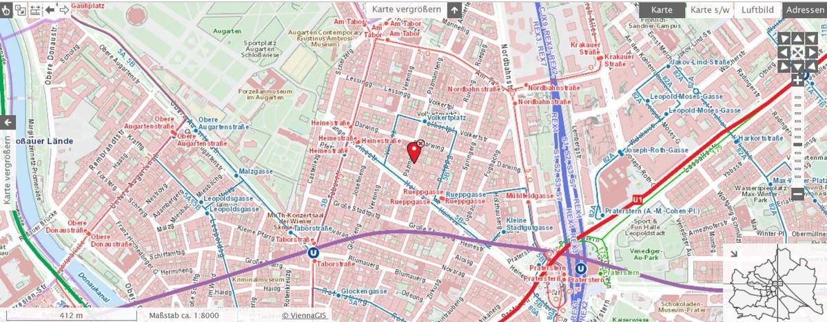 Lageplan mit ffis