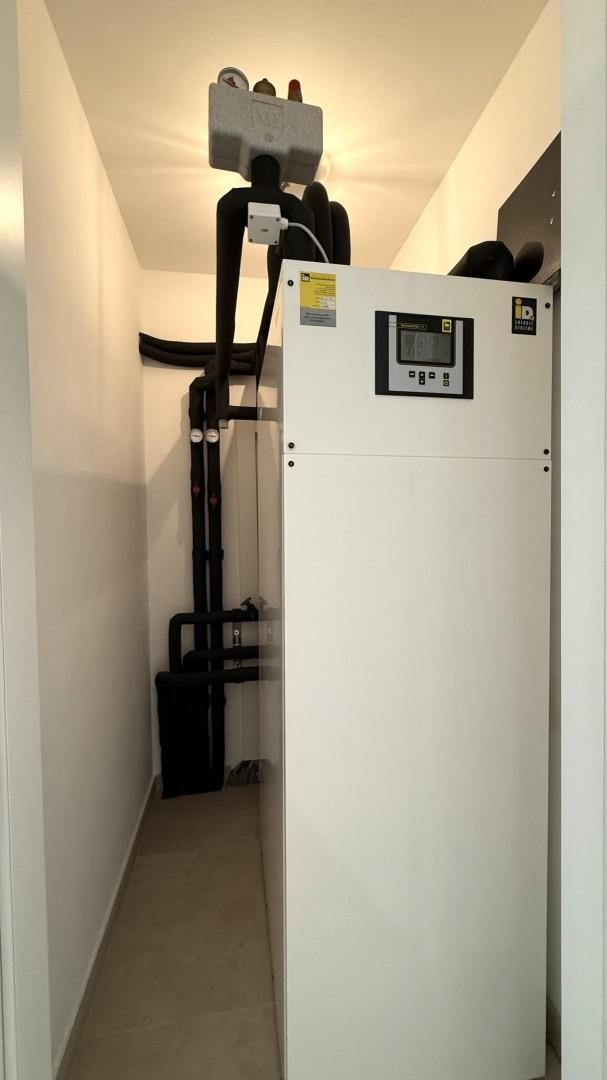 Abstellraum mit Luftwrmepumpe