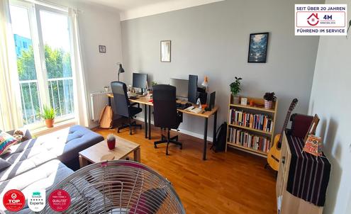 Lichtdurchflutete 2-Zimmer-Wohnung in zentraler Lage