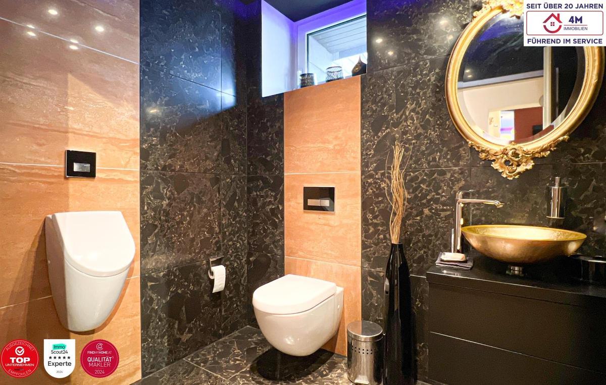 Gste WC inkl.Pissoir