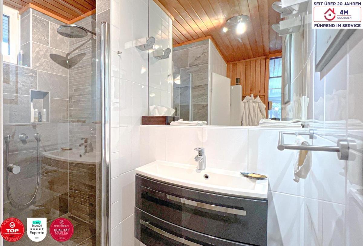 Badezimmer im Spa
