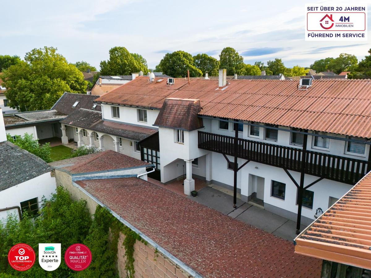 Luftaufnahme Innenhof Richtung Strae