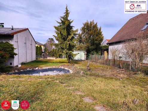 Aufgeschlossenes Grundstck in ruhiger Lage Wien Essling zu verkaufen