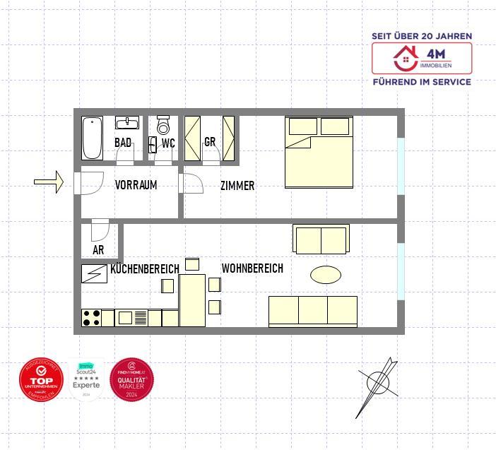 Wohnungsplan