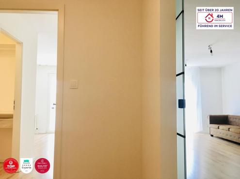 Jugendliche 2-Zimmer Neubauwohnung mit urbaner Flaire (U4/U2) !  Kernsaniert, wie Erstbezug!!!