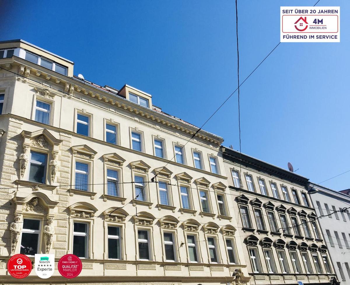 Die Fassade ist schn saniert