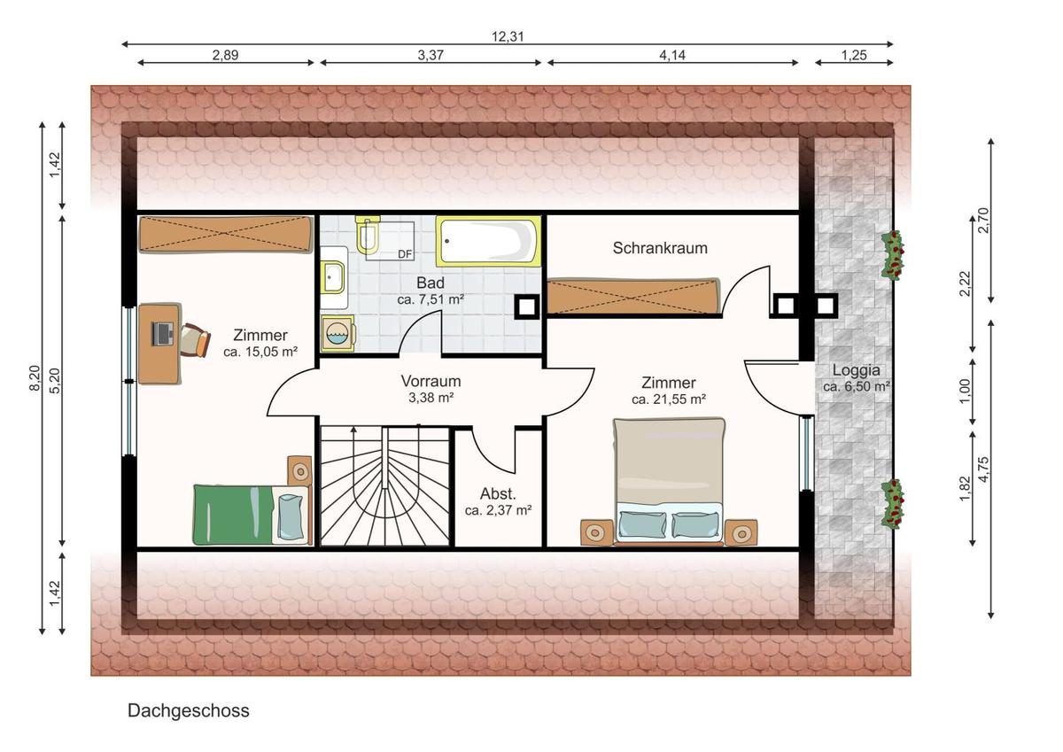Plan 2D DG