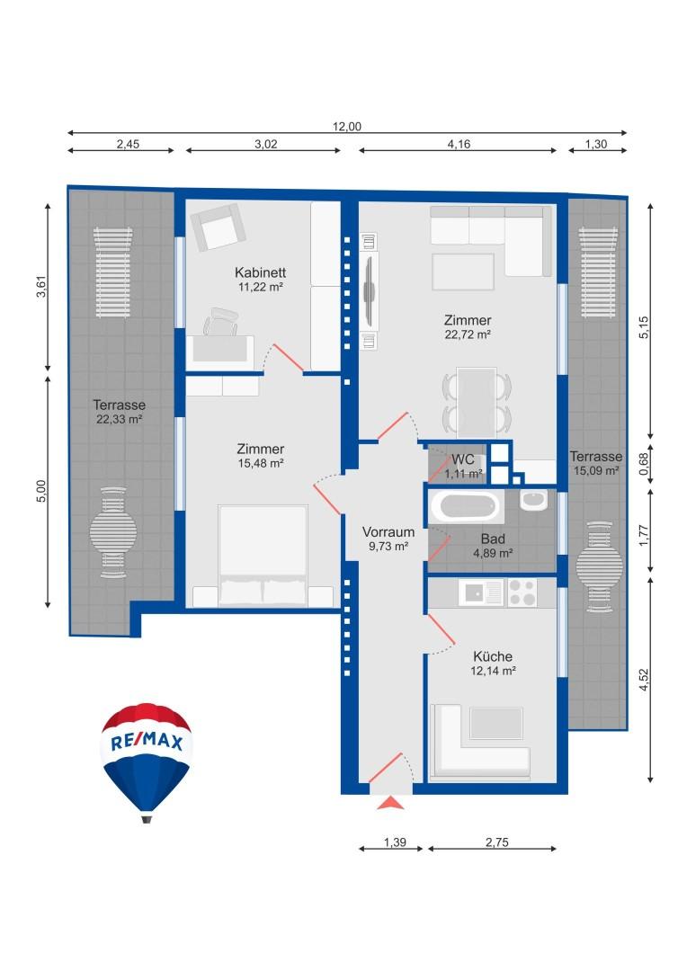 Grundrissplan