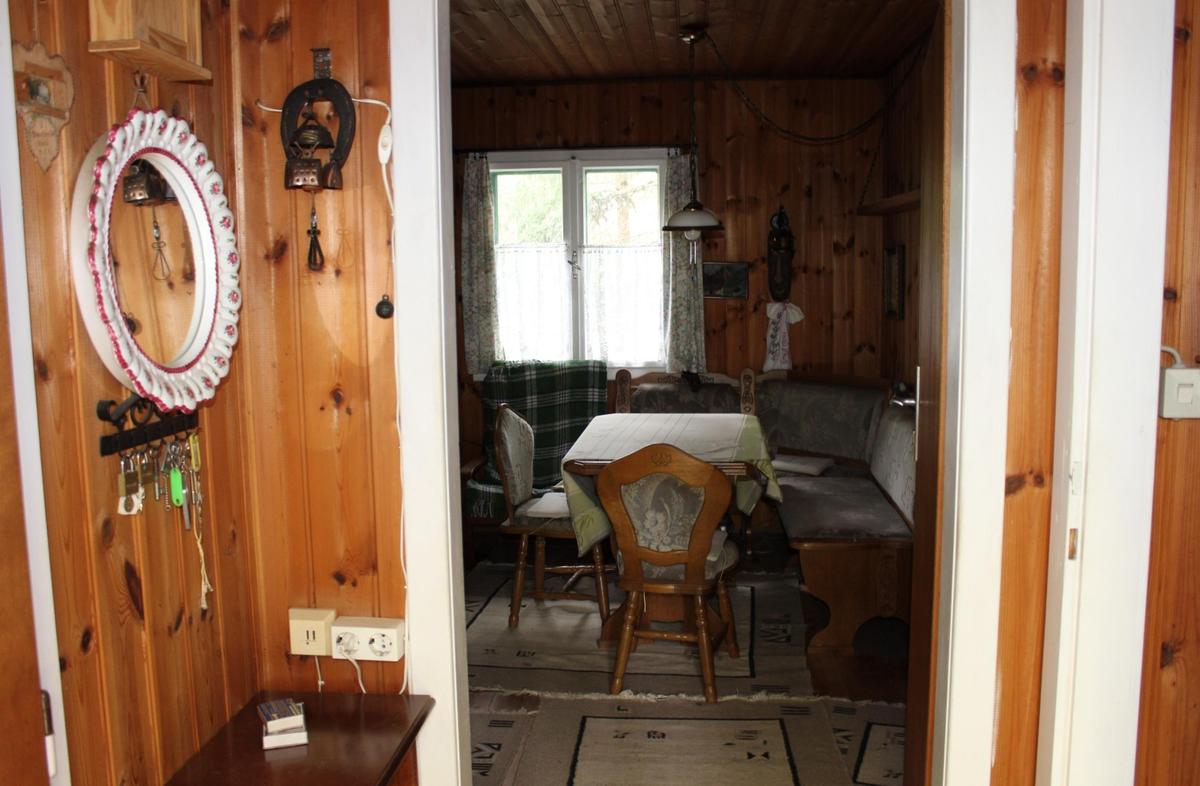 Von Vorraum ins Wohnzimmer