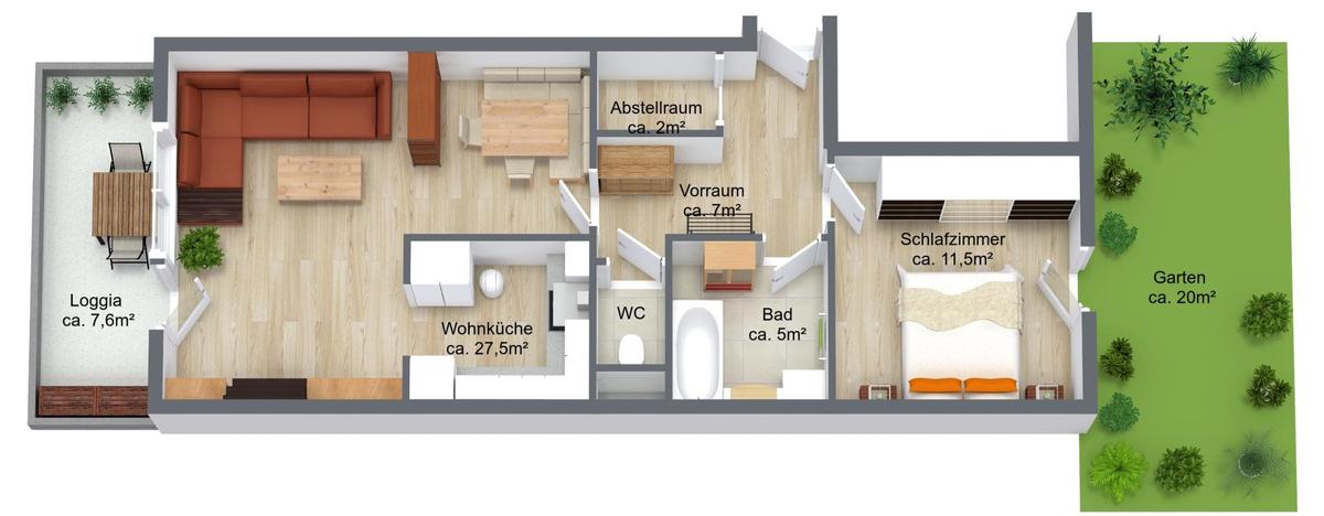 3D Floor Plan