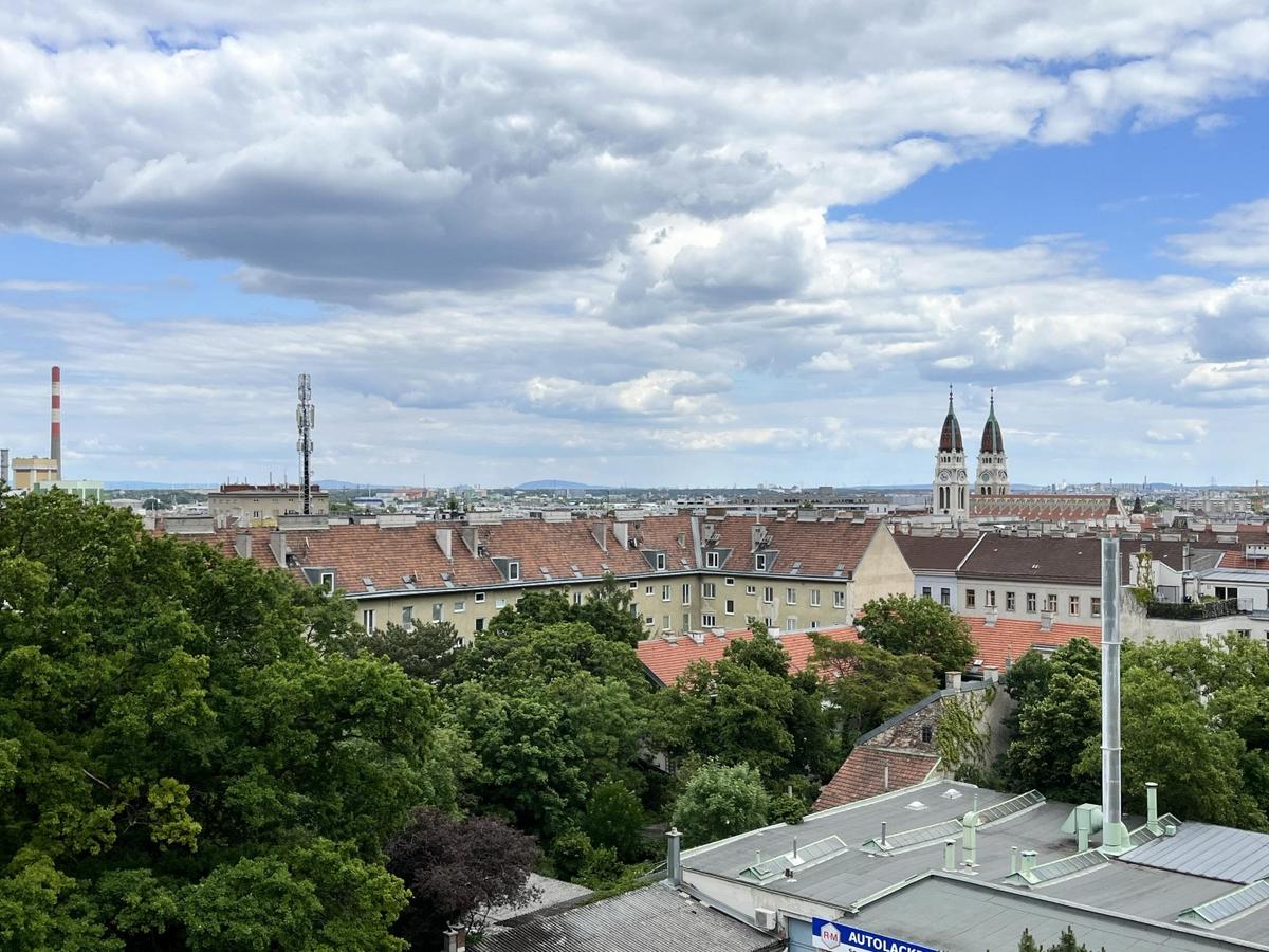 Fernblick von der Dachterrasse