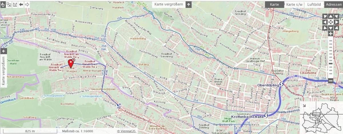 Lageplan mit ffis