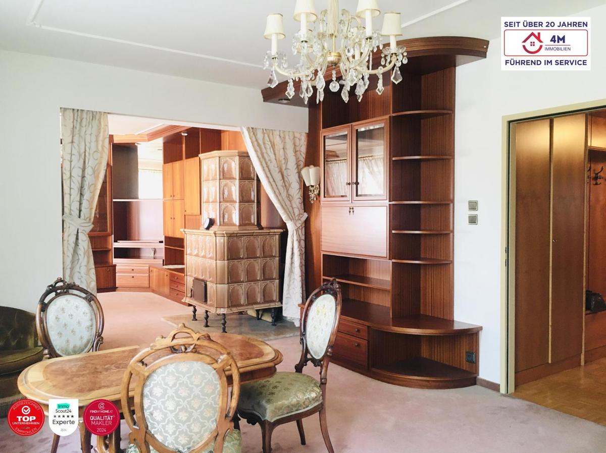 die Wohnung kann man leer oder mit den Mbel