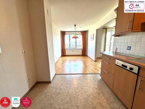 Praktische 2-Zimmer-Wohnung mit Weitblick