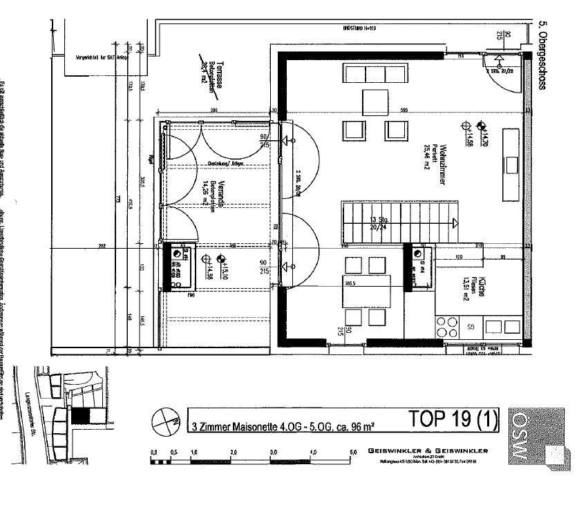Plan OG 5. Stock DG 2 ETW 1210 Langenzersdorferstr
