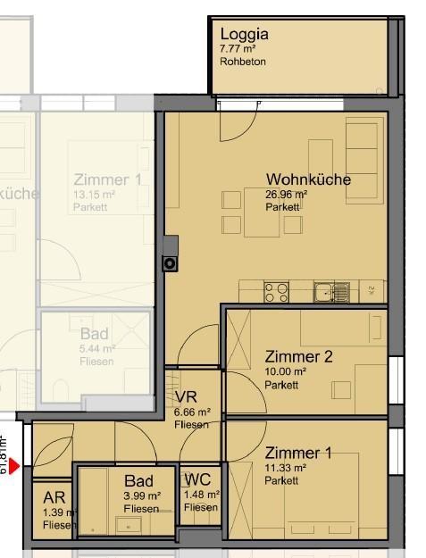 Grundriss Top 2-20