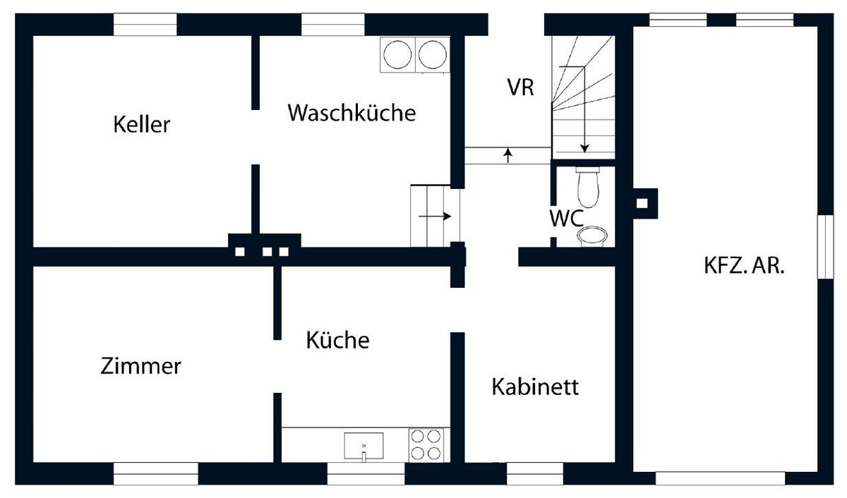 Planskizze UG