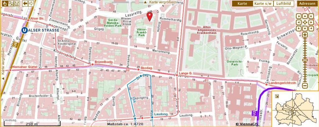 Lageplan mit O?ffis