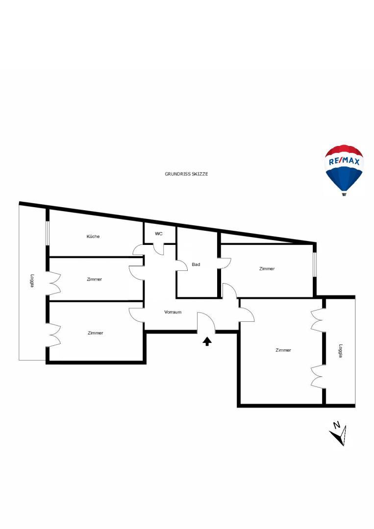 11. Eigentumswohnung 1190 Wien - Grundriss