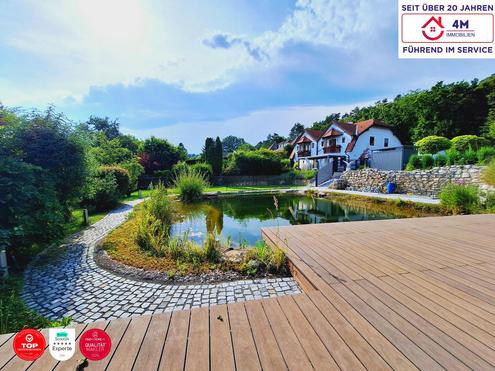 ?Erfllen Sie sich einen Traum mit oder ohne Haus - ??Wunderschnes voll aufgeschlossenes Baugrundstck mit Naturteich und Badesteg