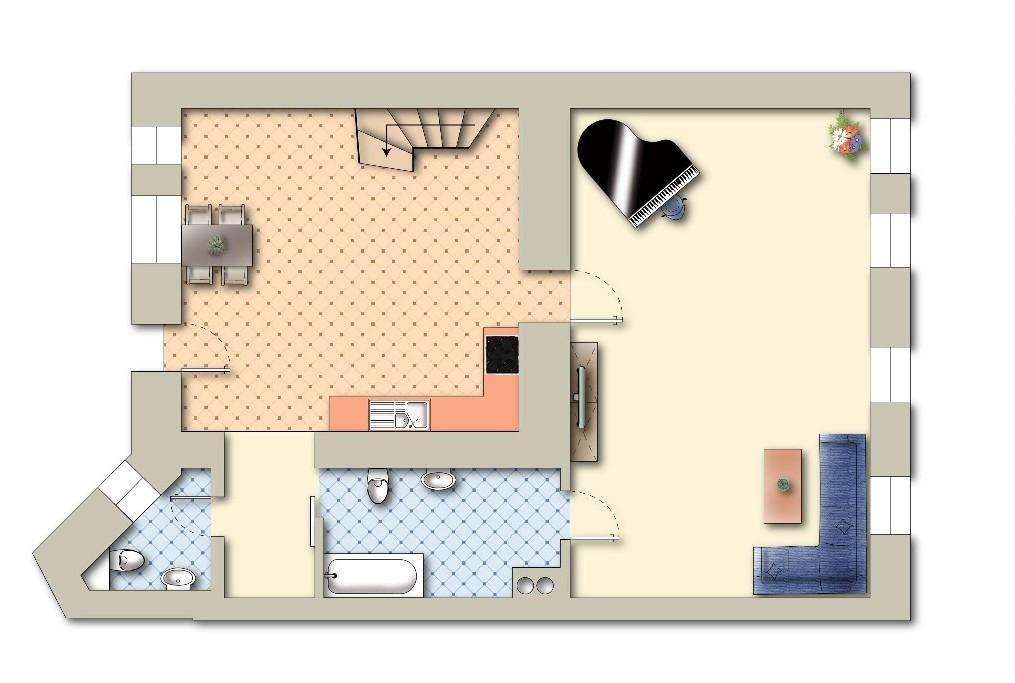 Grundriss digital UG mbliert - Kopie