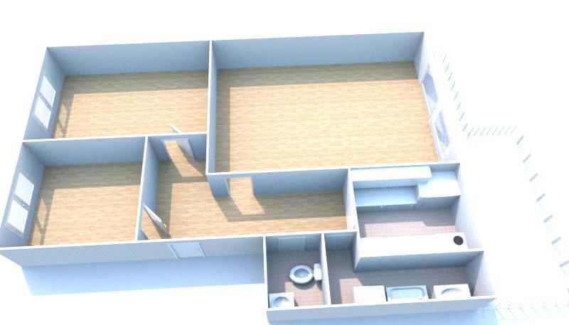 16. Eigentumswohnung 1100 Wien - Grundriss D