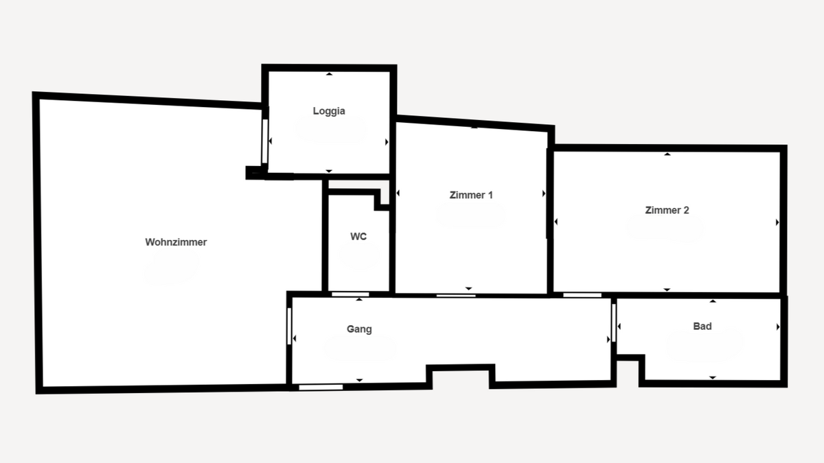 Grundriss schematisch