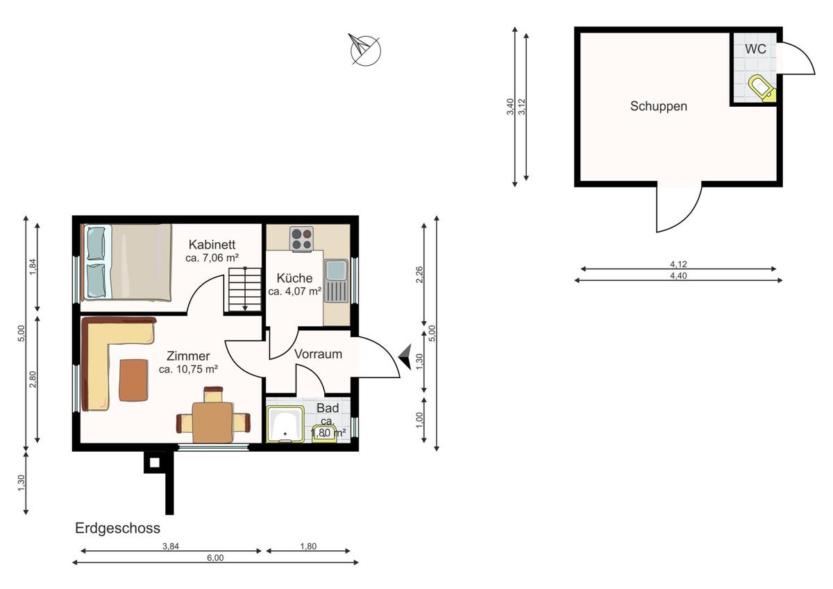 Grundriss Erdgeschoss