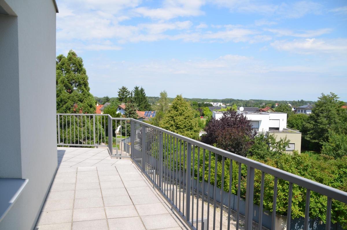 Ausblick vom Schlafzimmer