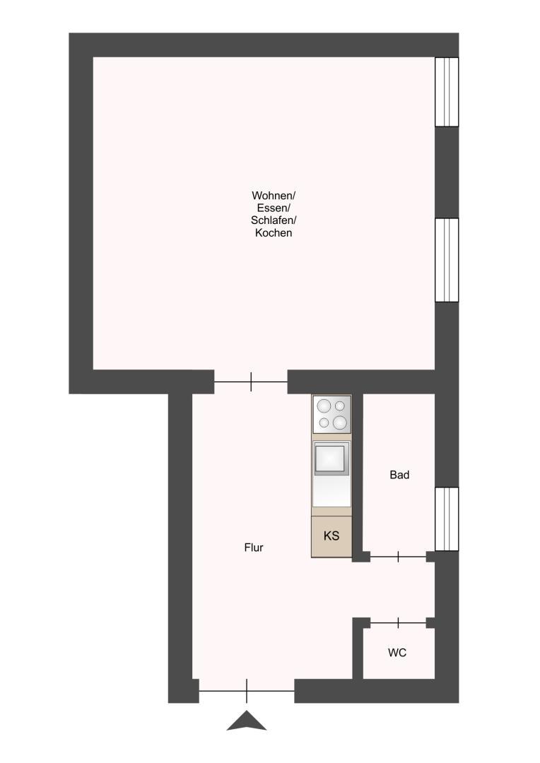07. Eigentumswohnung 1030 Wien - Grundriss