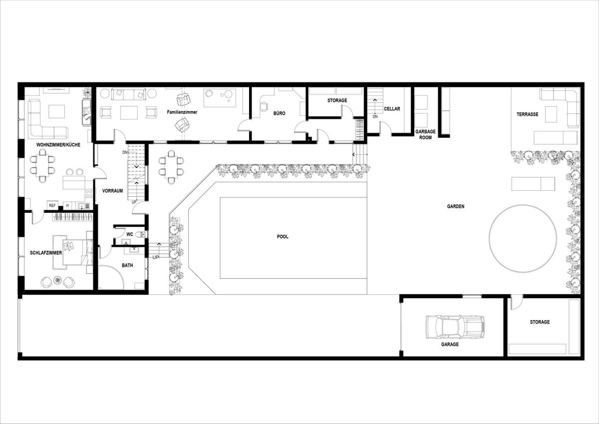 PLAN 2D - Erdgescho