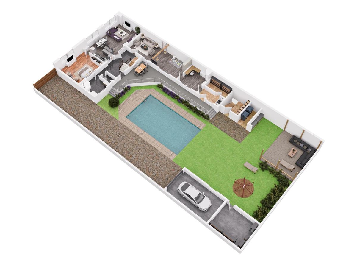PLAN 3D - Erdgescho