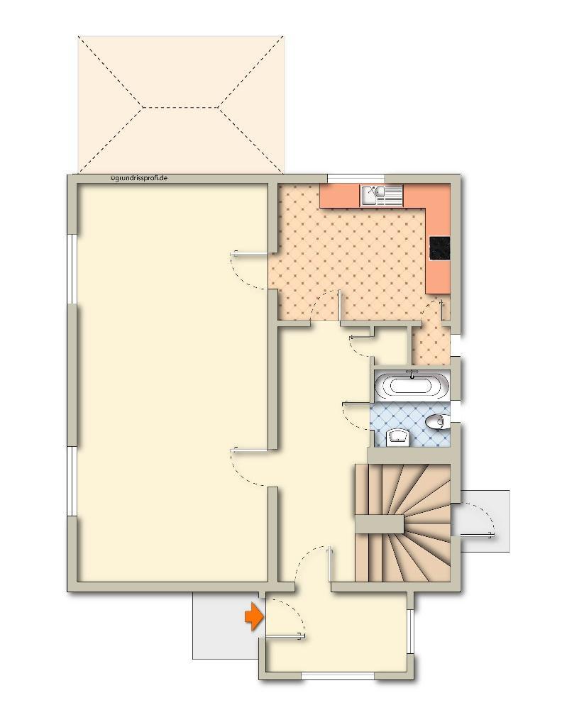 25. Einfamilienhaus 1210 Wien Grundriss EG