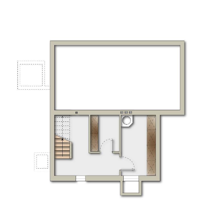17. EFH 1140 Wien -  Grundriss KG digital mbliert
